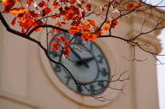 時計台の秋
