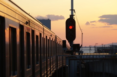 Sunset Train