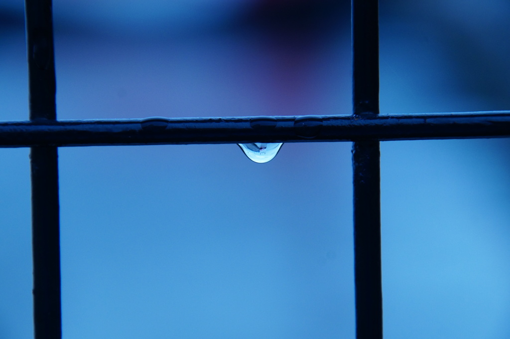 水色の雨