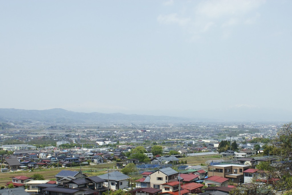 蔵王中腹にて