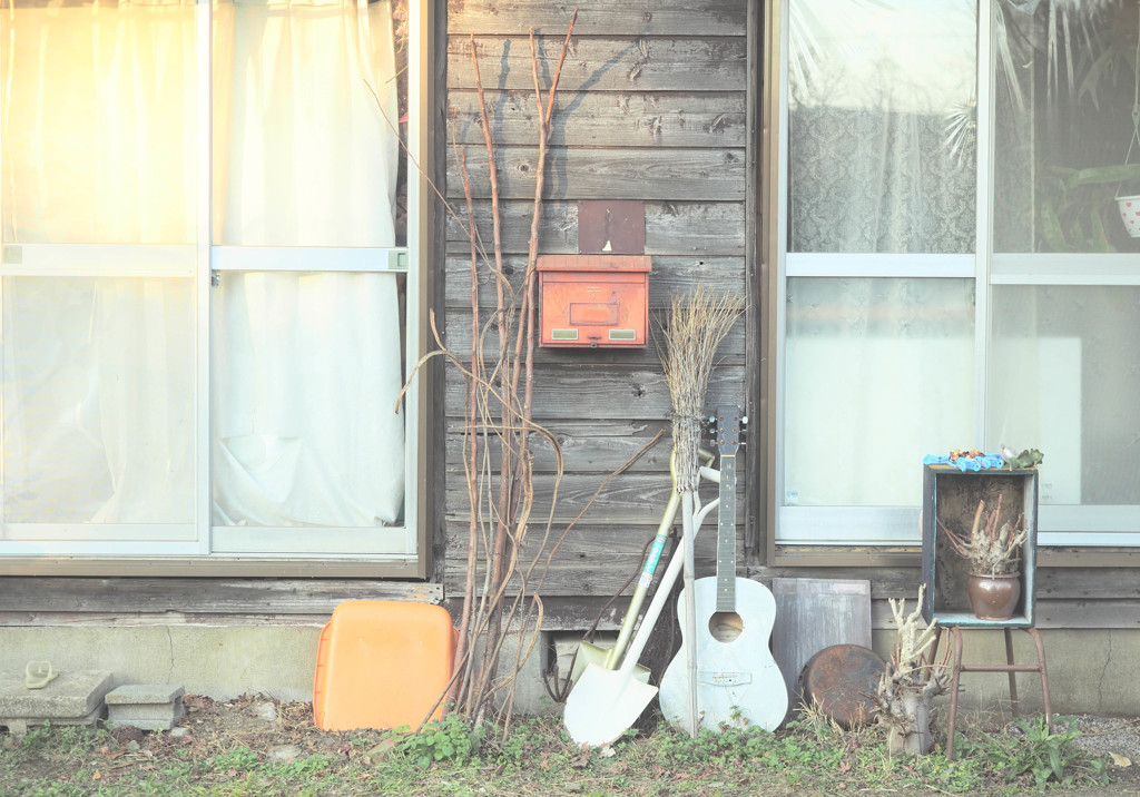 Outside A House