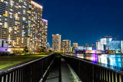 晴海臨海公園からの夜景