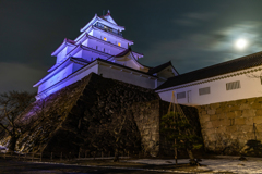 夜の鶴ヶ城