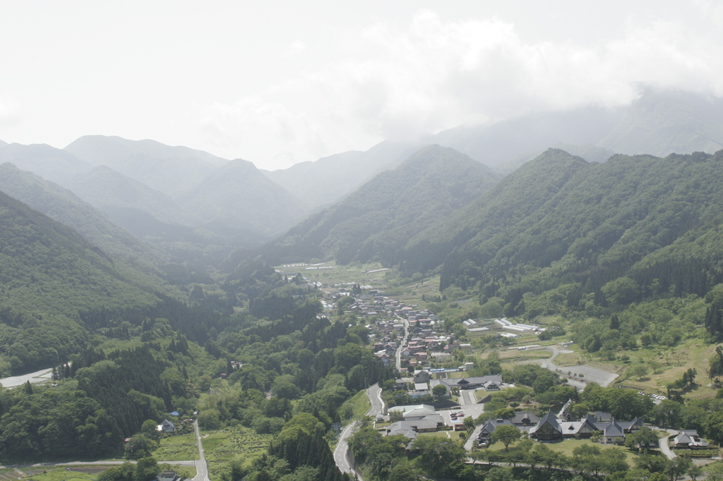 山寺からの風景