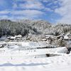 寂光院付近の風景