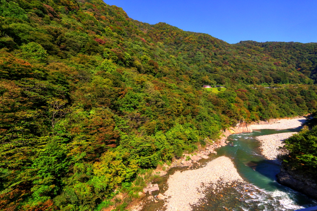 第三大川橋梁付近の風景