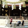 Visit to modern-style shrine♪