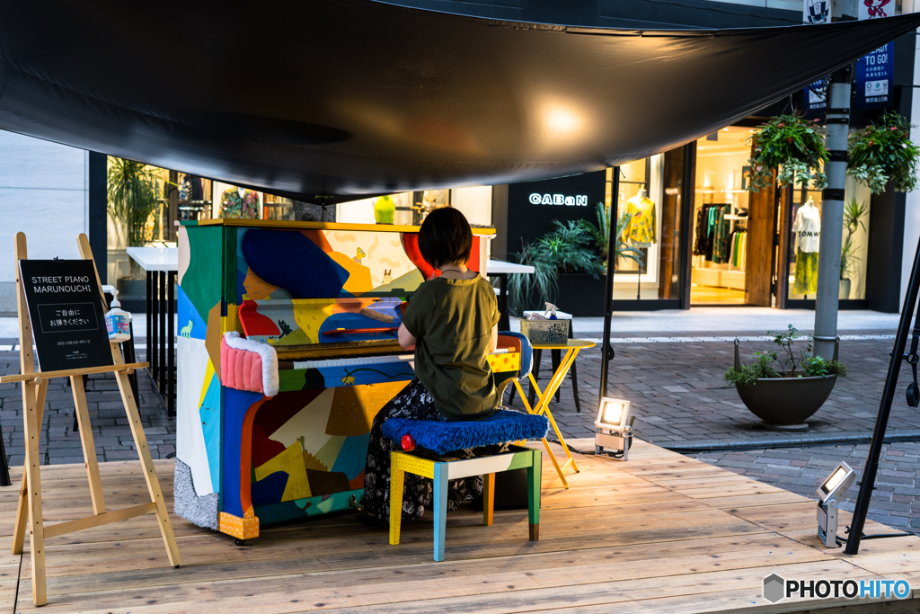 Street piano marunouchi♪