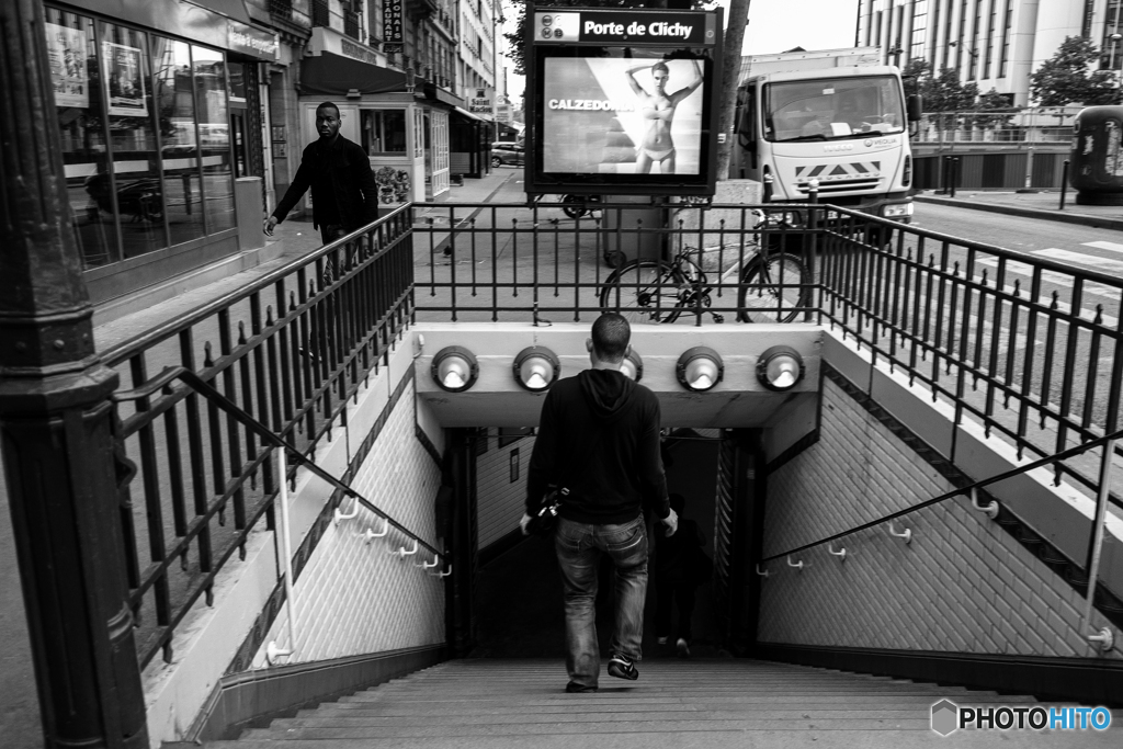 Escalier de métro♪