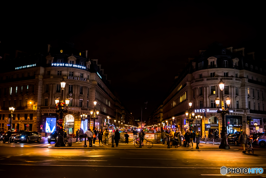 Paris la nuit♪
