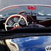 Porsche with a red sheet♪