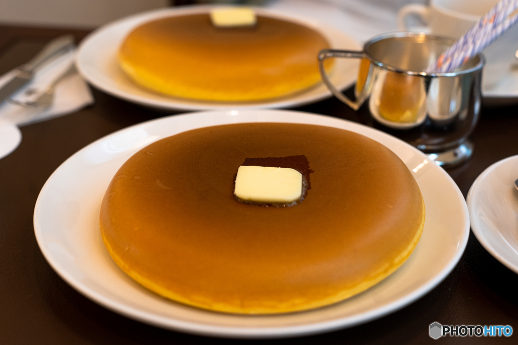 I ate pancakes♪