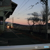 Twilight railway station♪