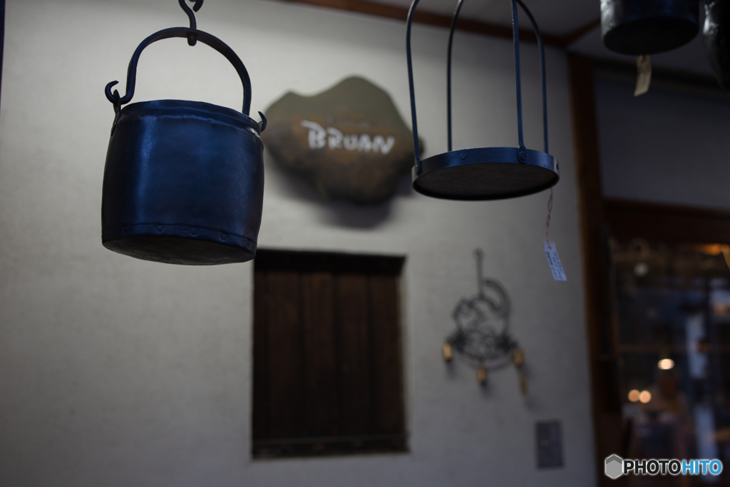 Iindigo Blue　iron kettle♪