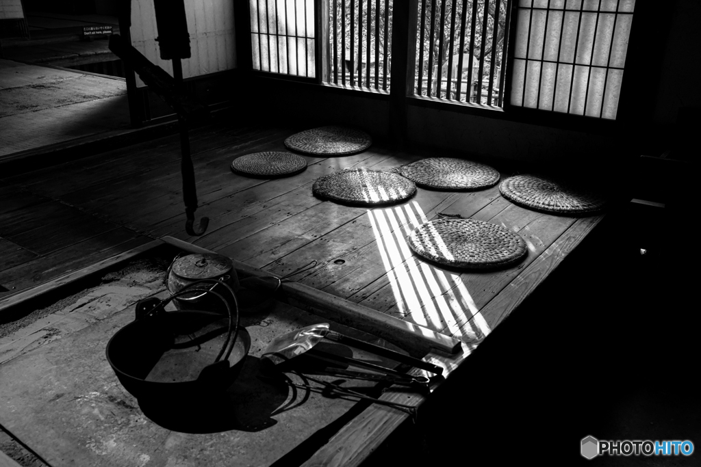 囲炉裏端