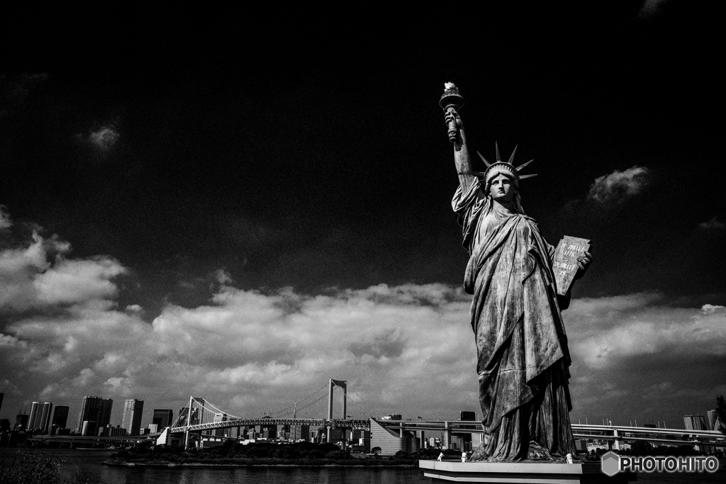 The statue of Liberty♪