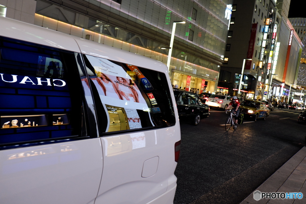 Night driving! ～GINZA