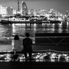 Night view of lovers♪