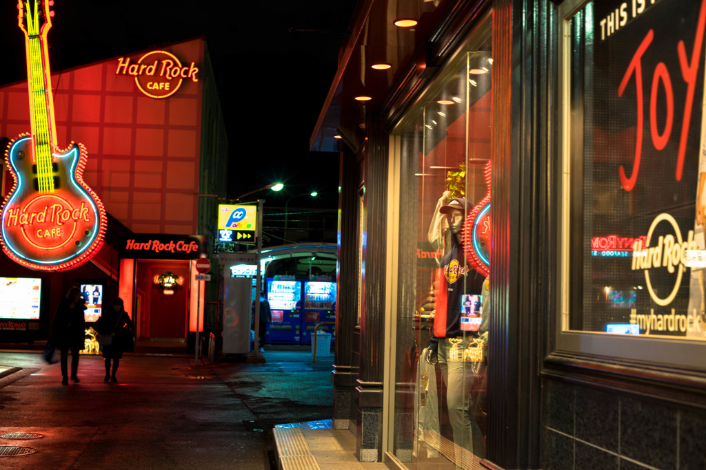 雨上がりのHard Rock　CAFE♪