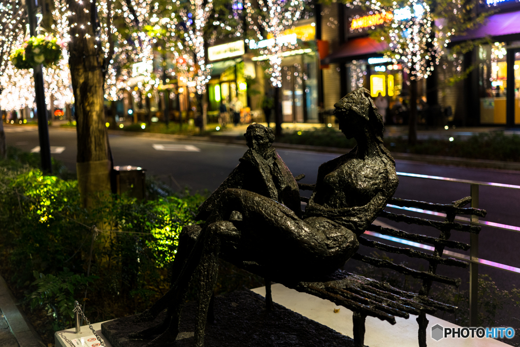 Night for just the two of us♪