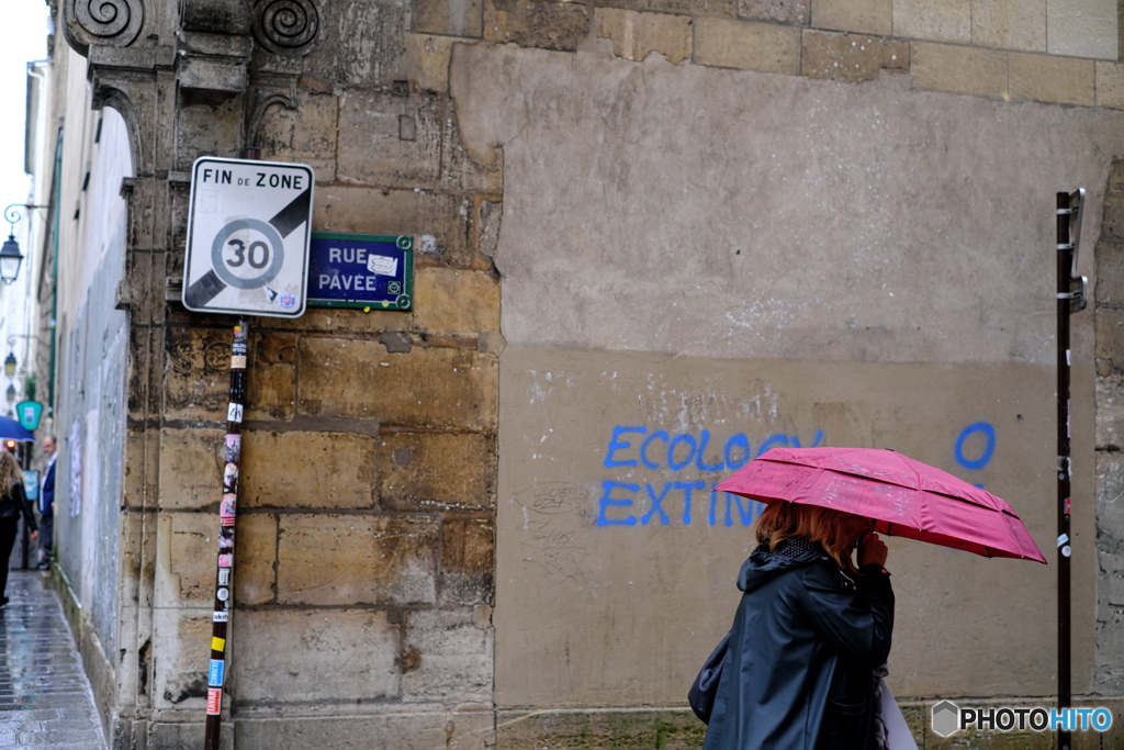 Parapluie rouge♪