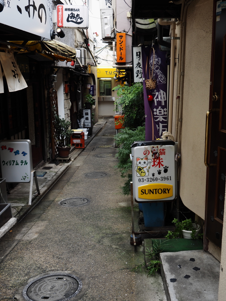 神楽坂の路地を彷徨う・・其の一