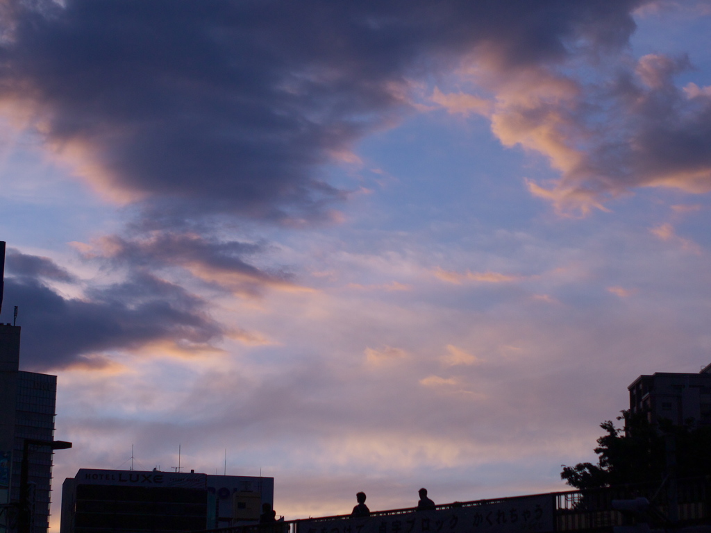 ふと見上げた空