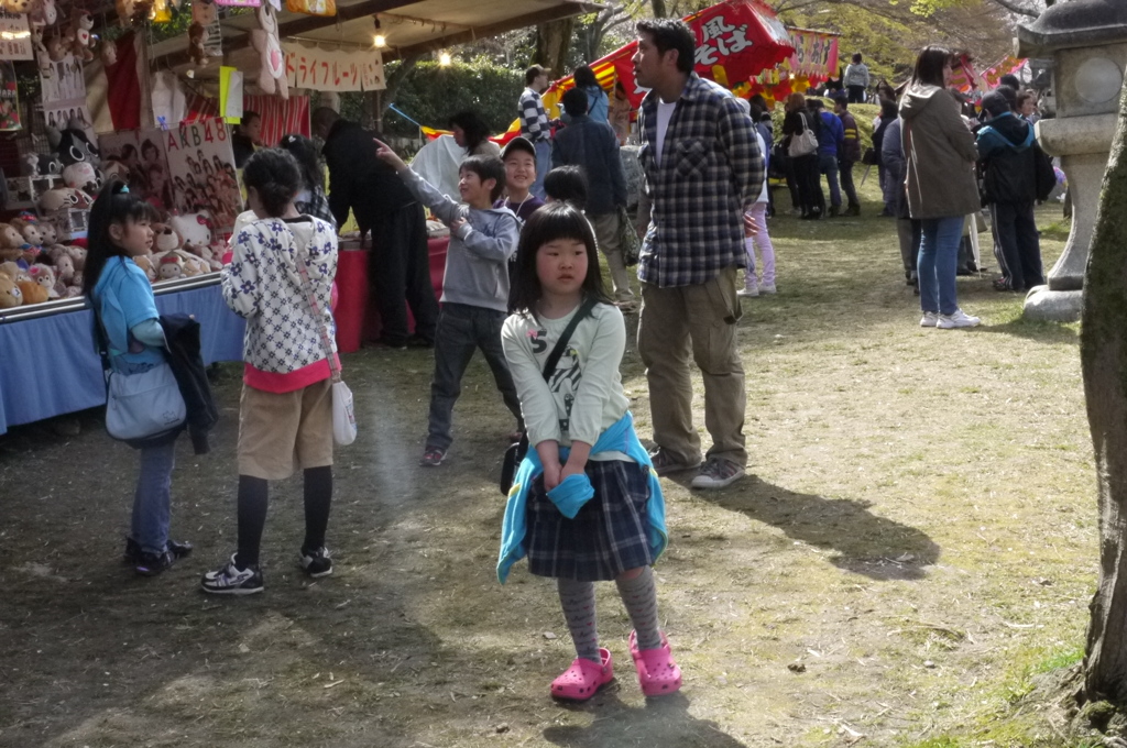 陽気な女の子