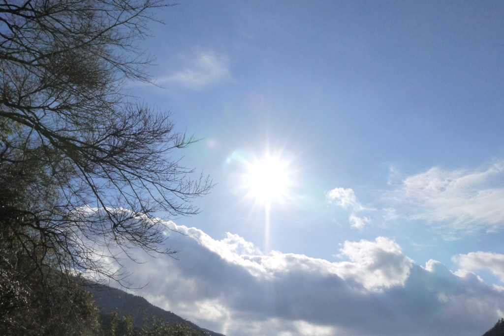 冬の青空