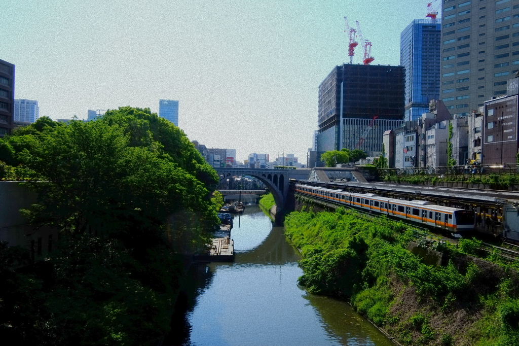 御茶ノ水　聖橋付近