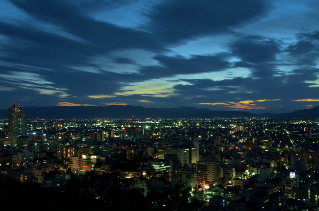 展望台だいから見る夕景　Ⅱ