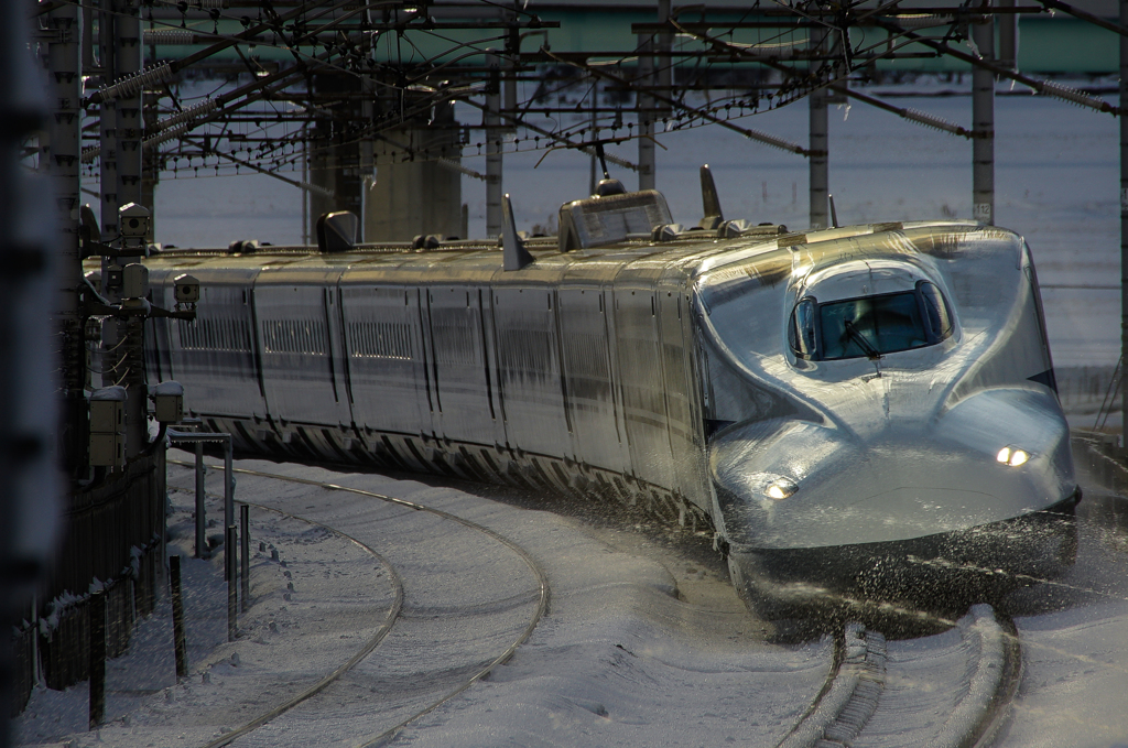 冬の東海道新幹線　2