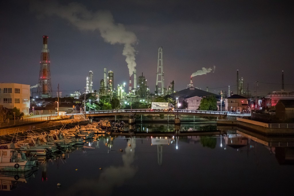 四日市工場夜景　2