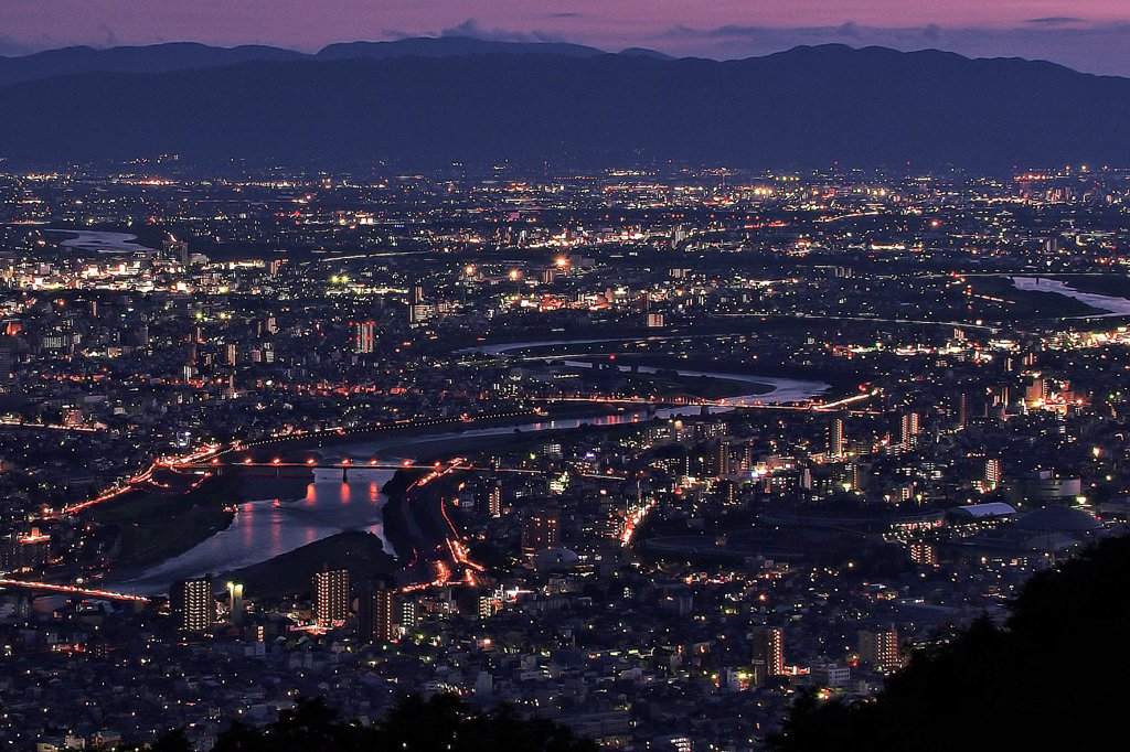 岐阜の夜景