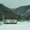 雪の樽見鉄道　2