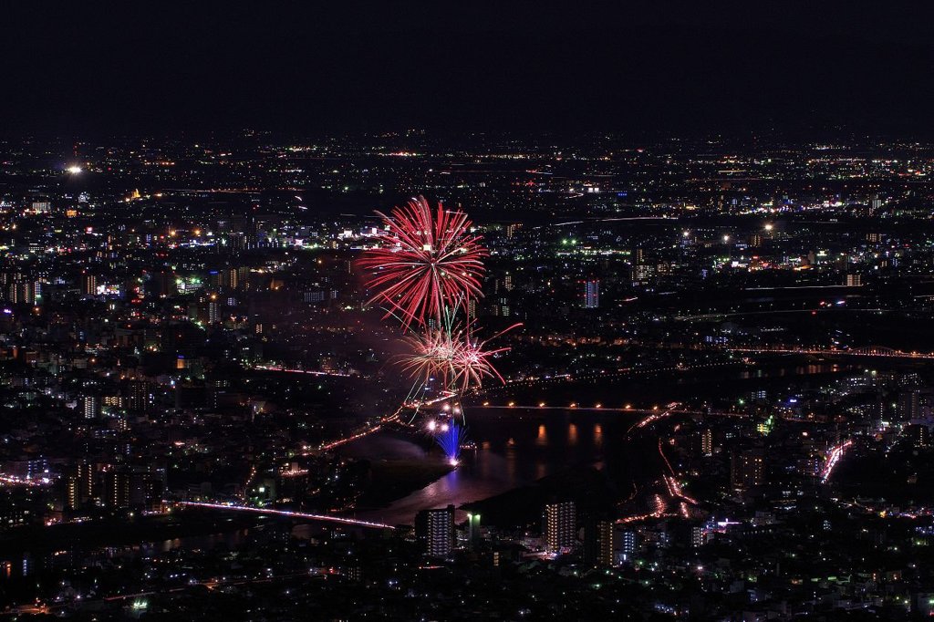 gifu city night view