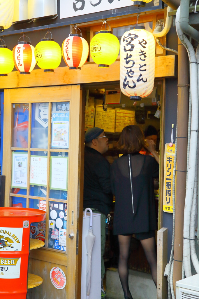 飲食街駅西