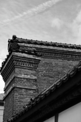 高龍寺　袖垣・防火塀