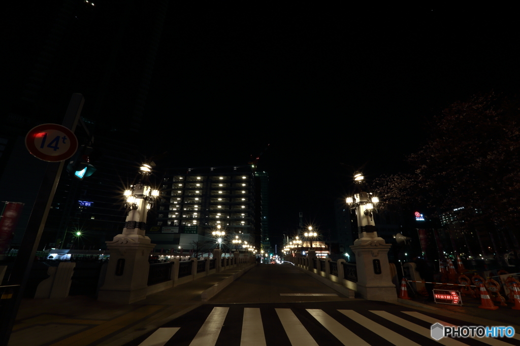 猿猴橋復元・点灯式