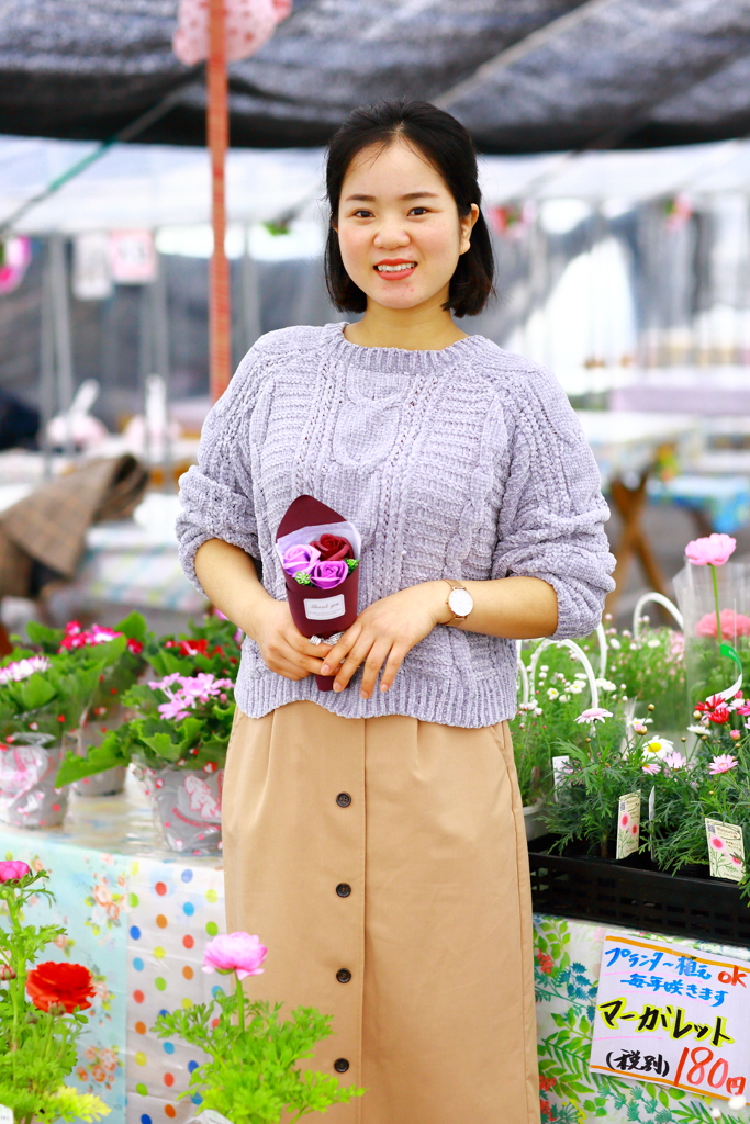 いちごランド・　Phùng Thị Lan さん