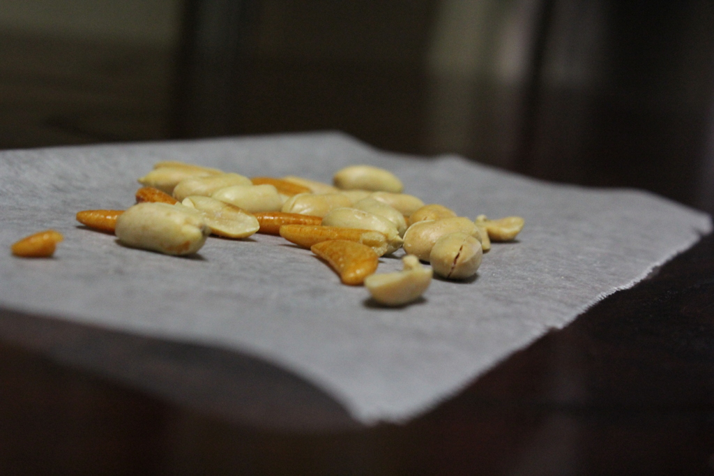 柿の種ローアングル^^;