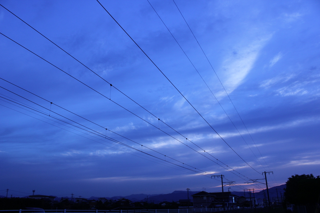日没直後