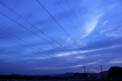 日没直後