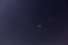 久しぶりに星空