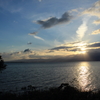 琵琶湖と夕日～その１