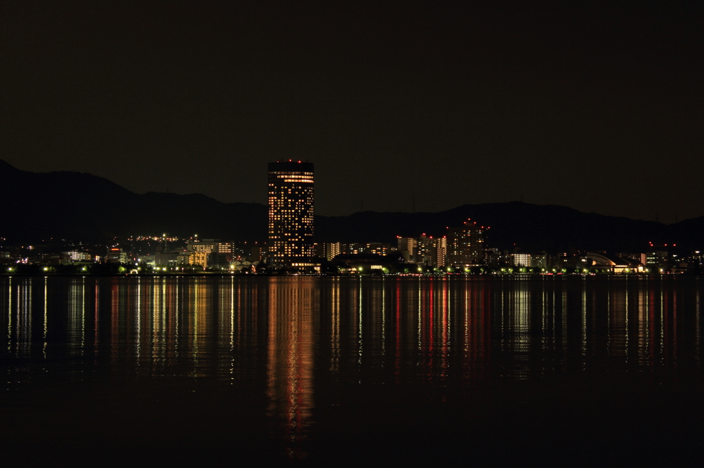 夜景（琵琶湖）～その１