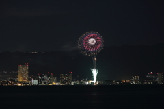 琵琶湖花噴水（花火）