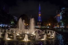 大通りー噴水２