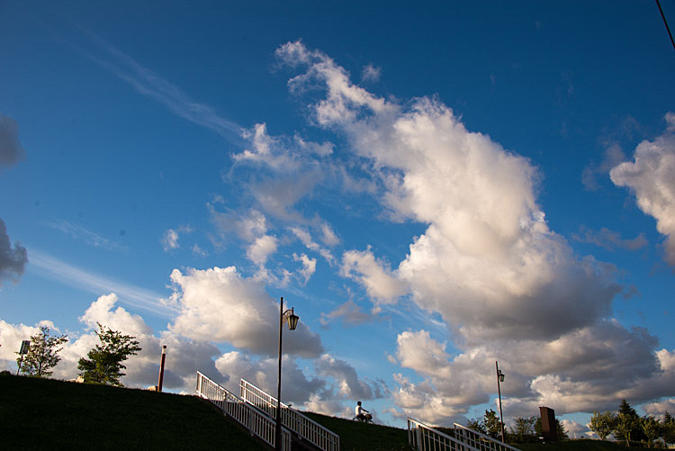 ぽこぽこ雲