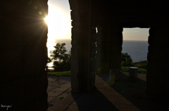 恋人たちの夕日